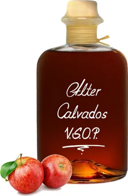 Produktbild von Alter Calvados V.S.O.P. 0,7L Aromatisch & sehr weich Apfel Brand Normandie 40% Vol.