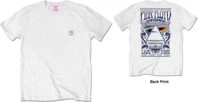 Produktbild von Pink Floyd Carnegie Hall White S T-Shirt