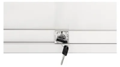 Immagine prodotto di Magnetoplan 1214099 Serratura con 2 chiavi per vetrina CC