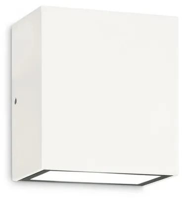 Zdjęcie produktu dla Ideal Lux 317564 ARGO – zewnętrzna kinkiet LED 6 W, 590/510 lm, 3000 K, IP65, biały