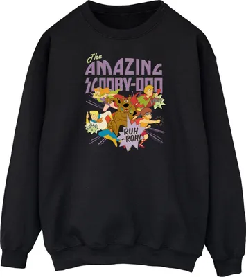 Produktbild von Scooby Doo - "The Amazing Scooby" Sweatshirt für Herren BI1981 (3XL) (Schwarz)