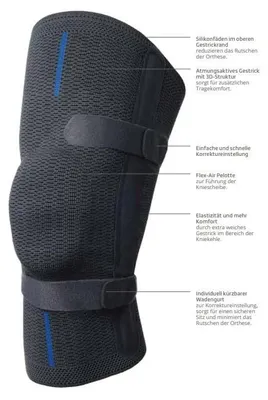 Produktbild von Kniebandage mit Flex-Air Pelotte
