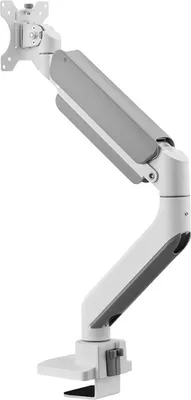 Imagen del producto de Neomounts DS70PLUS-450WH1: Soporte para monitor Neomounts DS70PLUS-450WH1 NEXT Core, color blanco, para 1 monitor, con sistema de fijación mediante perforación de la mesa o sujeción con abrazadera