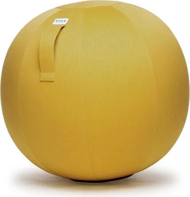 Produktbild von VLUV LEIV, Einzelstuhl, Gelb, PVC, Erwachsene, 650 mm, 650 mm