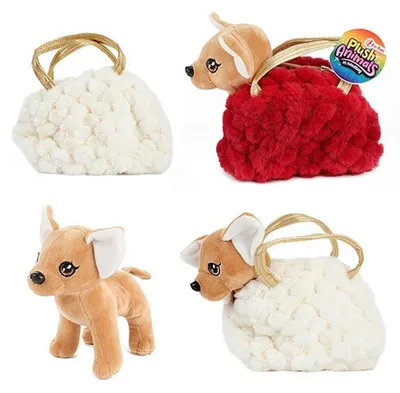 Image de Chien-chihuahua en peluche dans un sac à main 75261Z