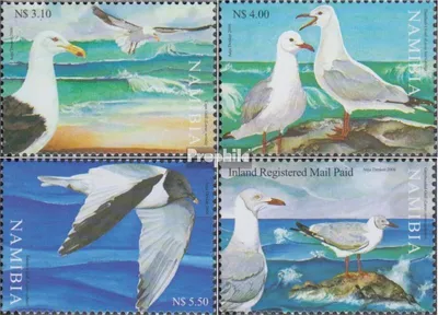 Produktbild von Briefmarken Namibia - Südwestafrika 2006 Mi 1180-1183 (kompl.Ausg.) postfrisch Möwen