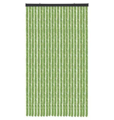 Productafbeelding van Fluwelen gordijn, 120x220 cm, effen groen