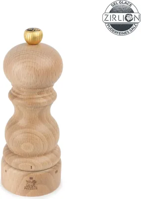 Produktbild von PEUGEOT Salzmühle PARIS 15cm Natur Buchenholz uSelect Zirkonia-Mahlwerk Gewürze