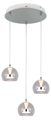 Produktbild von LED Pendelleuchte, CCT, chromfarben, Switch-Dimmer, D 42 cm
