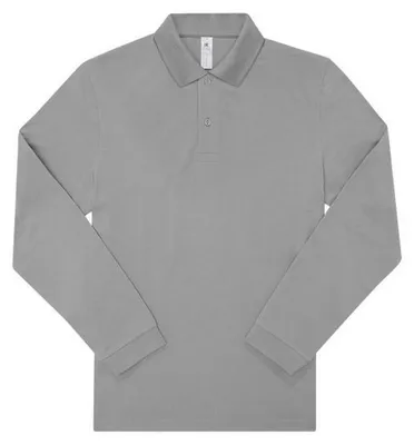 Immagine prodotto di B&C - Camicia "My Polo 210" da uomo a maniche lunghe FK3248 (M) (grigio)