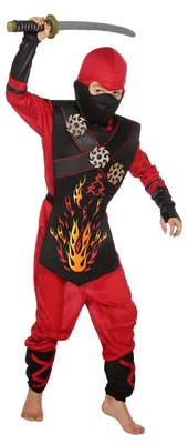 Produktbild von Ninja Fire-Anzug, Größe:152