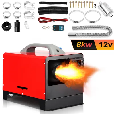 Produktbild von TolleTour 12V 8KW Air Diesel Standheizung Integration LCD Diesel Luftheizung PKW Heizung mit Fernbedienung