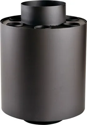 A close-up studio shot of a heat exchanger.