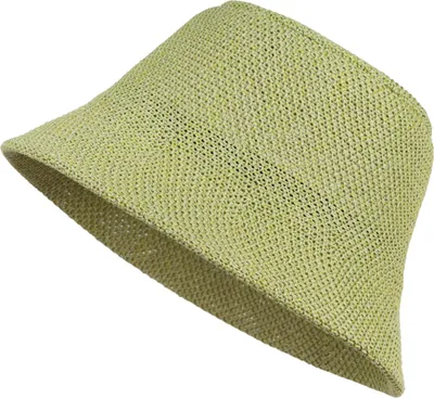Produktbild von styleBREAKER Damen Papierstroh Sonnenhut | faltbarer Fischerhut | leichter Bucket Hat mit Schweißband | Sommerhut mit Krempe als Sonnenschutz für Outdoor Strand Freizeit