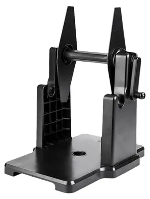 Externer Etikettenhalter 2-in-1 für Thermoetiketten, schwarz