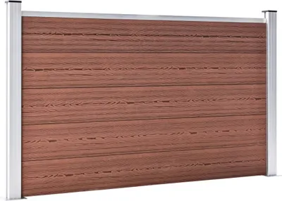 Immagine prodotto di Pannello di Recinzione in WPC 872x106 cm Marrone