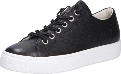 Produktbild von Paul Green Sneaker - Schwarz Glattleder Größe: 38.5 Normal