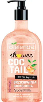Obrázok produktu pre Bielenda Broskyňový a kombuchový sprchový gél 400 ml