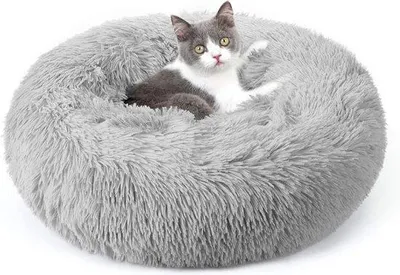 Produktbild von Famanu Hundebett – Hochwertiges Hundekissen mit Donutdesign