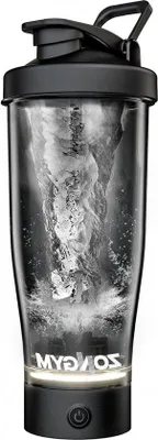 Produktbild von Elektrische Proteinshaker mit USB-C Oplaadfunctie - Premium Shaker für Protein-Shakes - BPA-frei - 24 oz - Portionenvergrößerer