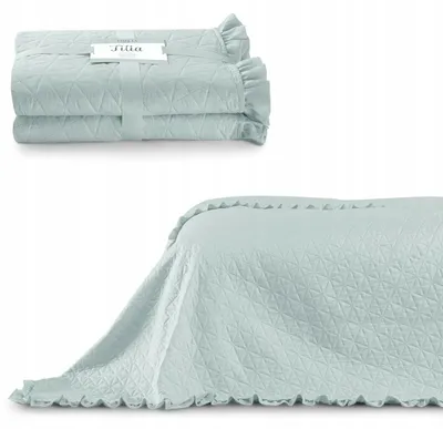 Produktbild von JadorDecor Tagesdecke gesteppt 220x240 cm beidseitig