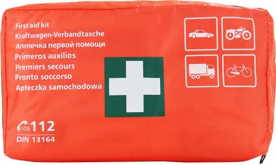 Immagine prodotto di Kit di pronto soccorso per auto DIN 13164 AMIO-02396