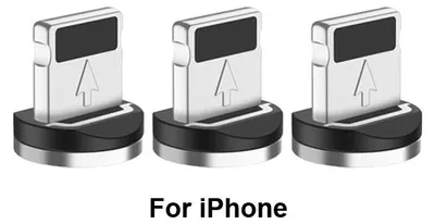 Produktbild von 3er-Pack Ersatz Stecker Magnet Adapter Für Apple iPhone IOS Anschluss
