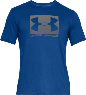Zdjęcie produktu dla Under Armour Boxed Sportstyle, Koszulka, Dorosły, Męski, Niebieski, Monochromatyczny, XL