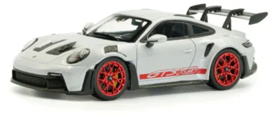 Produktbild von Solido 421438238 Porsche 911 (992) GT3 RS 2023 grau metallic rot 1:43