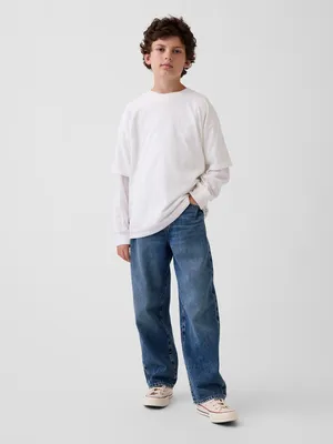 Obrázek produktu pro GAP Dívčí džíny, model Baggy-Tapered, velikost 7