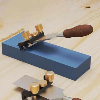 Imagen del producto de Omgoods: Guía para afilar formones y cuchillas