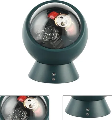 Produktbild von intelligenter uhrenbeweger mit led licht, 2 modi, usb anschluss, langlebiger motor, design für zuhause