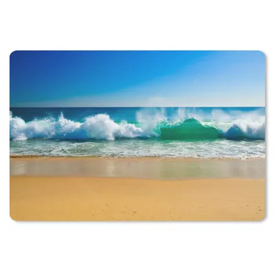 Produktbild von MuchoWow® Schreibtischunterlage Meer - Golf - Strand 60x40 cm - XXL Mauspad - Großes Mauspad