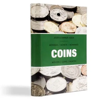 Produktbild von Münzen-Taschenalbum COINS mit 8 Münzblättern für je 6 Münzen