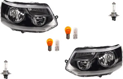 Zdjęcie produktu dla Johns, reflektory halogenowe kompatybilne z VW Transporter T5 09- H15 zestaw żarówek L R