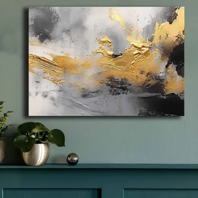 Obrázok produktu pre Wallity, 70100GSC-021, Dekoratívny obraz na plátne, Viacfarebné, 100 % plátno, 70 x 100 cm