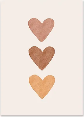 Produktbild von TPFLiving Kunstdruck LW-1017 (OHNE RAHMEN) Poster - Leinwand - Wandbild - Hochauflösender Giclée-Druck, langlebig und hochwertig - Sonne, Herz und Regenbogen für Kinderzimmer -  - Größe: 10x15cm