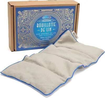 Productafbeelding van OREILLERS Warmwaterkruik "L'Eblouissante" met lijnzaad, 20 x 40 cm