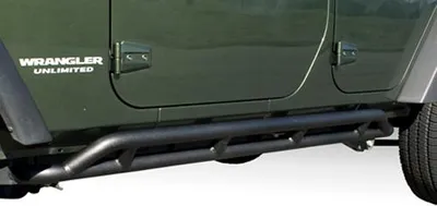 Produktbild von Schwellerrohre schwarz Flankenschutz 4 Türer Seitenschutz Jeep Wrangler JK 07-