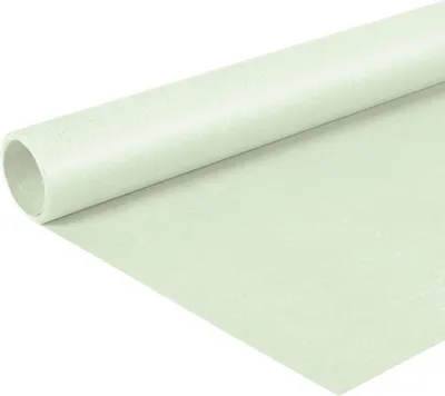 Immagine prodotto di Carta da regalo verde pastello, monocolore, 0,70 x 10 m, carta kraft, rigata, rotolo