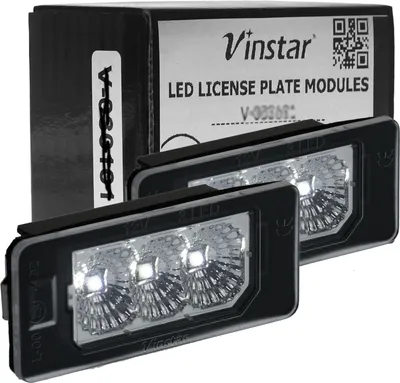 Produktbild von Vinstar CREE LED Kennzeichenbeleuchtung kompatibel mit Skoda Fabia II III Octavia III Rapid NH3
