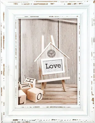 Imagen del producto de ZEP Rivoli, blanco. Marco de madera para fotos, 20x30 cm. Modelo SY923W