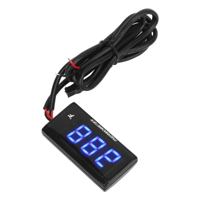 Obrázek produktu pro LCD teploměr pro motocykly, teploměr pro motocykly, měřič teploty vody pro motocykly, adaptér zapalovací svíčky pro motocykly, LCD teploměr, příslušenství pro motocykly