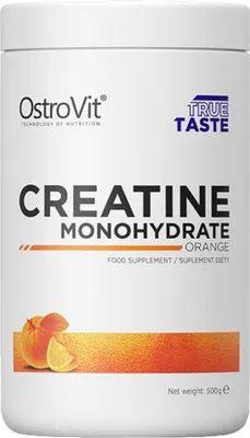 Produktbild von OstroVit Creatine Monohydrate - flavoured (500g) Orange - Kreatin - Kreatin-Monohydrat