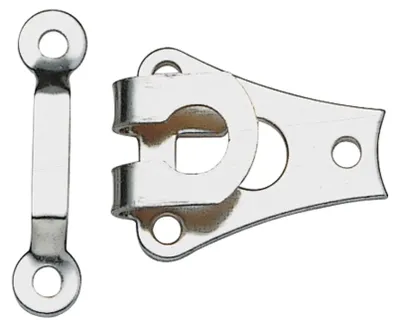 Produktbild von Prym Hosenhaken und Rockhaken silberfarbig 12 mm 2 Stück  