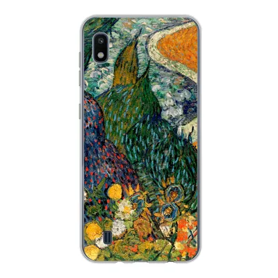Produktbild von MuchoWow® Handyhülle Schutzhülle Hülle für Samsung Galaxy A10 Erinnerungen an den Garten von Etten - Vincent van Gogh Silikon Softcase Handy Hülle - Schutzhülle