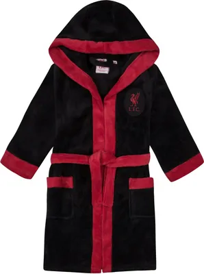 Produktbild von Liverpool FC - Morgenmantel für Jungen, Fleece GF770 (146-152) (Schwarz)