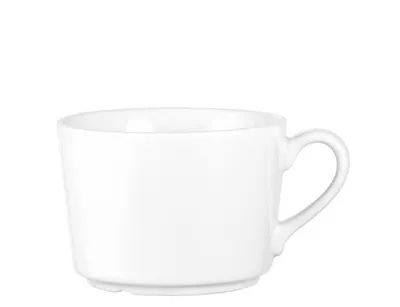 Produktbild von Esmeyer Kaffeetasse HEIKE 0,20 l weiß 6er Set aus Porzellan