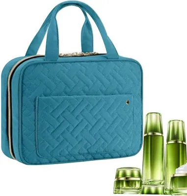 Produktbild von Famanu Kosmetiktasche große Kapazität – wasserfest und vielseitig für Reisen und Alltag