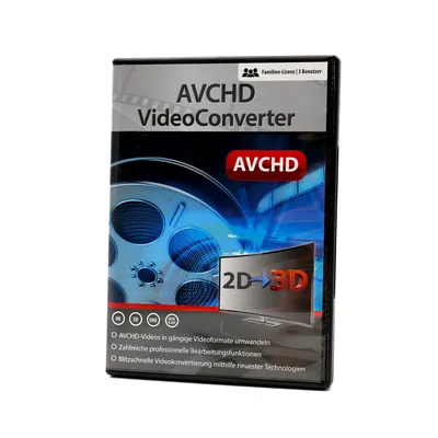 Produktbild von AVCHD Video Converter - Umwandlung, Bearbeitung, Konvertierung für über 50 Formate